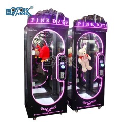 Standing Indoor Dolls PINK DATE Crane Games Arcade Push Prize Toy Vending Gift Claw Scissor Prize Machine