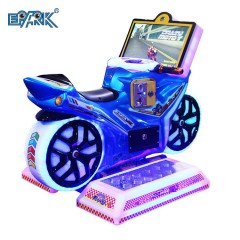 Amusement Park Crazy Motorcycle Kiddie Rides Coin Operated Electric Motorcycle Video Game Machine