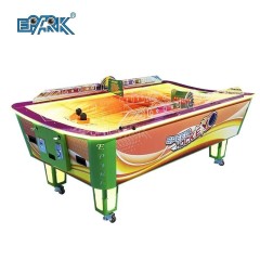 Sport Arcade Kids Electronic Amusement Lottery Coin Operated Game Machine Curved Surface Air Hockey Table