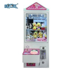 Coin Operated Candy Vending Machine Mini Claw Machine With Bill Acceptor For Claw Game Machine