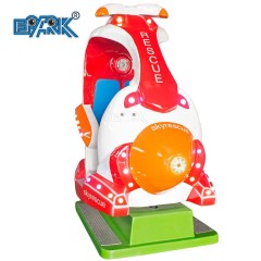 Coin Operated Amusement Equipment Swinging Children Car Game Machine Up And Downjet Kiddie Ride