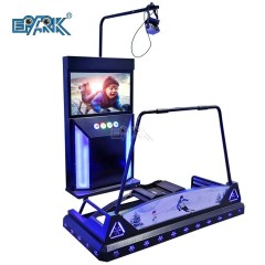 Amusement Park VR Ski Driving Simulator Electric Dynamic Platform For VR Theme Park For Sale