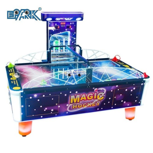 Amusement Two Players Coin Operated Arcade Magic Air Hockey Lottery Game Machine Air Hockey Table