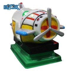 Design Funny Airplane Coin Operated Games Electric Helicopter Kids Rides