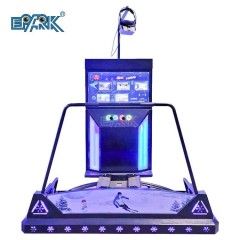 Standing Flight VR Simulator VR Skiing Game With Virtual Reality Simulator 9D VR In Shopping Mall