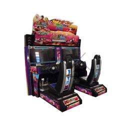 3d Outrun Speed Drive 3 Coin Operated Simulator Ff Moto Double Seats Car Racing Two Player Arcade Game Machine