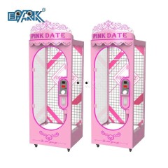 Pink Date Cut The Rope Game Machine Standing Indoor Push Prize Toy Crane Claw Machine For Sale