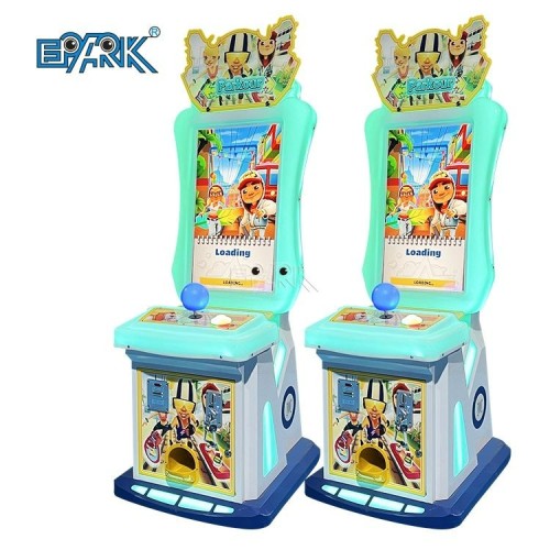 Indoor Amusement Park Subway Parkour Arcade Game Machine Coin Operated Redemption Kids Racing Game
