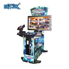 Flashing Lights Gun Shooting Arcade Video Game Machine