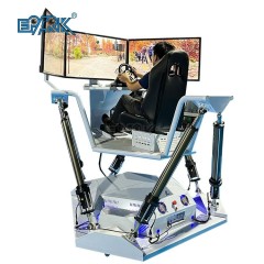 Three Screens Driving Simulator Realidad Virtual Vr Racing Virtual Reality Simulator With Interactive Games Direct Sale