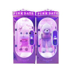 Design Entertainment Toy Claw Pink Date Luxury Crane Machine/Scissors Gift Crane Claw Machine