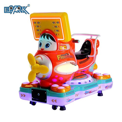 Automatic Swing Machine Plastic Kiddie Ride Coin Operated Arcade Machine Amusement Equipment