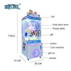 Coin Pusher Kids Game Machine Coin Operated Game Machine Lucky Wheel Arcade Toy Vending Machine