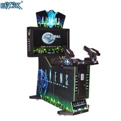 Exciting Simulator Coin Operated Kids Indoor Aliens Time Crisis 4 Arcade Shooting Game Machine