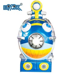 Kids Coin Operated Plastic Double Players Mp4 Swing Car Kiddie Sub Rides Game Machine