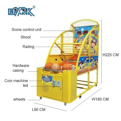 Crazy Hoop Basketball Machine Basketball Shooting Machine Basketball Arcade Game Machine