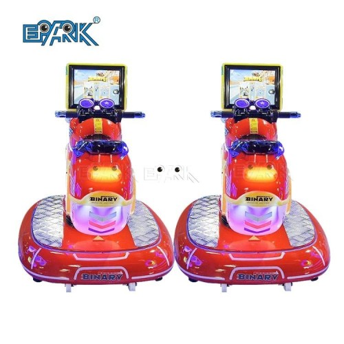 Coin Operated Game Motorcycle Swing Car Game Machine 3d Motorcycle Kiddie Ride