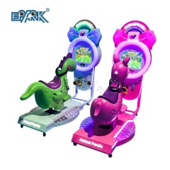 Amusement Kiddie Ride 3d Racing Horse Coin Operated Swing Game Machine