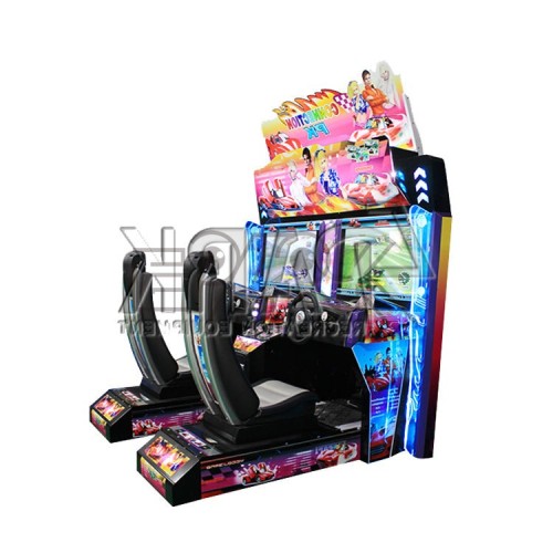 Coin Operated Video Driving Outrun Machine zone arcade simulator racing car game