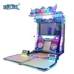 Kids Amusement Sensing Game Coin Operated Dancing Simulator