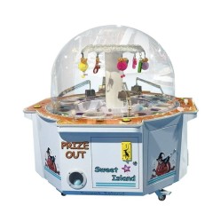 Coin Operated 4 Players Lollipop Games Vending Machine For Candy And Gumball Kids Arcade Machine