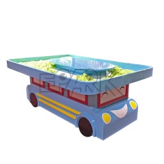 Indoor outdoor playground kids art table sand and water table equipped space sand /toys