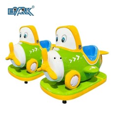 Kids Coin Operated Game Machine Coin Operated Little Green Spaceship Kiddie Rides Children Amusement Ride