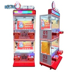 Coin Operated Claw Vending Game Doll Machine Big Claw Crane Machine