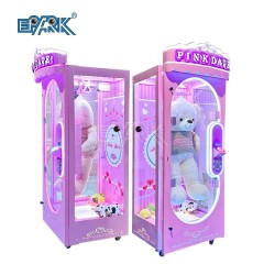 Coin Operated Pink Date Indoor Games Claw Doll Vending Cutting Gift Game Machine For Game Center