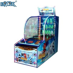 Tokent Coin Operated Redemption Ball Throw Arcade Shark Park Ticket Lottery Game Machine