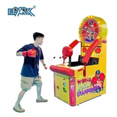 Coin Operated Bill Acceptor Operated Gift Vending Boxing Game Machine Punch Boxing Machine For Sale