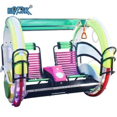 Kids Outdoor Playground Coin Pusher Happy Swing Car