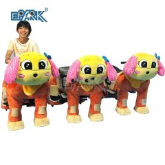 Ride For Kids Plush Stuffed Electric Battery Operated Ride Animals On Wheels