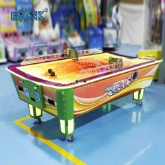 Sport Arcade Kids Electronic Amusement Lottery Coin Operated Game Machine Curved Surface Air Hockey Table