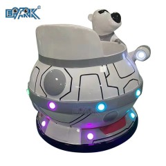 360 Degree Rotating Cup Kiddie Rider Machines Mp5 Screen Rotating Swing Machine Coin Operated