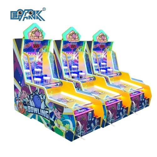 Promotional Indoor Coin Operated Juego Arcade Amusement Arcade Game Bowling Machine For Sale