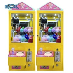 Coin Operated Candy Vending Machine Mini Claw Machine With Bill Acceptor For Claw Game Machine