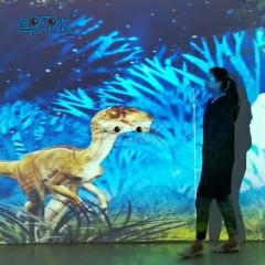 AR Interactive Technology Park Products Holographic Wall Games Flower Sea Projection Interaction