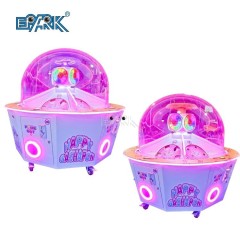Four Player Kiddie Dig Candy Game Machine Coin Operated Crane Claw Arcade For Game Room Or Mall