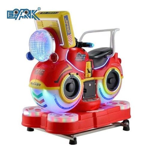 Kiddie Swing Rides Coin Operated Ride On Motorcycle Racing Simulator Game Machine