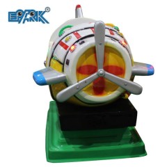Design Funny Airplane Coin Operated Games Electric Helicopter Kids Rides