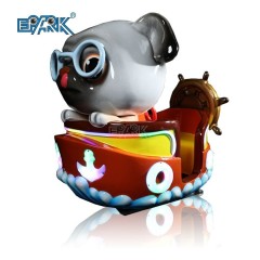 Coin Operated 3D Animal Swing Car Indoor Kiddie Ride Amusement Park Game Machines For Sale