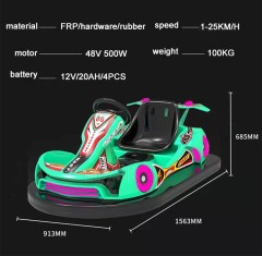 3-15 Years Old Children Play Karts Go Kart