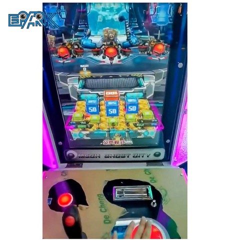 Indoor Amusement Arcade Game Shooting Game Ticket Redemption Coin Pusher Game Machine