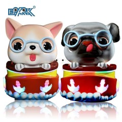 Mall Cute Dog Shaking machine Coin Operated Game Amusement Park Kiddie Ride Swing Rocking Arcade Machine