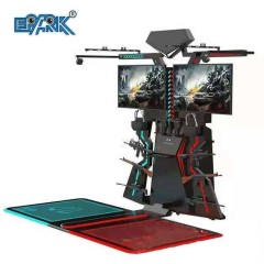 Amusement Park Equipment Vr Shooting Arena 2 Players Virtual Reality 9d Vr Shooting Simulator 360 Degree For Sale