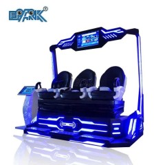 9d Vr 3 Person Seat Vr Amusement Park Arcade Game Machine Virtual Reality System