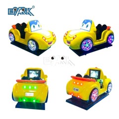 Indoor Amusement Park Swing Car Coin Operated Electric Kiddie Fiberglass Ride On Car Game Machine