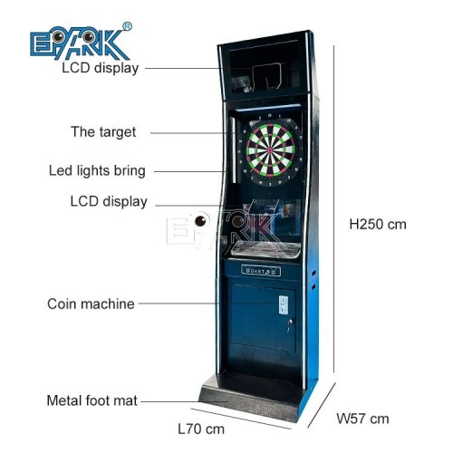 Entertainment Coin Operated Game Machine Arcade Games Electronic Dart Machine Equipment For Club