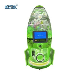 Coin Operated Gumball Machine Candy Dispenser Capsule Toys Bouncy Ball Vending Machine With Stand For Kids